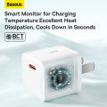Baseus GaN5 Charger 20W Fast Charger 1C CN Adapter For Iphone 14 13 12 11 Series.