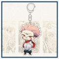Anime Jujutsu Kaisen Keychain Gojo Satoru Fushiguro Megumi Kawaii Keychains Pendant Anime Peripheral Gift. 