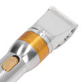 Silver Sheep Shearer Electric Shearing Clipper Animal Grooming Shearing Machine for Sheep Goats Cats Dogs Pets US Plug 100‑240V. 