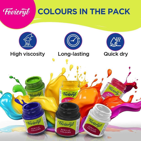 Fevicryl Acrylic Colour 10 ml