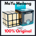 Moyu Meilong Golden Mirror Rubik's Cube Mirror Cube 3x3 - Great Value - Upscaled Quality. 