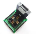【YIYANGMAOYI111】TQFP64 LQFP64 QFP64 socket adapter programmer chip test STM32 FPQ-64-0.5-06 QFP64 burning blocks. 