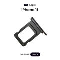Sim Slot Card Tray Holder For iPhone 11 Single Sim/ Dual Sim Tray. 