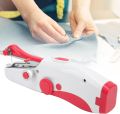 Portable Handheld Sewing Machine, Mini Electric Double Needle DIY Sewing Machine, for Making Crafts or Small Objects in Daily Life (Red). 