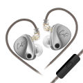 KZ Castor IEM in Ear Earphones Dual-Dynamic Driver Tuning Noise Isolating HiFi Wired Headphones With 2Pin Detachable Cable.