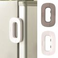 Safety Lock ​Premium Anti-Pinch Safety Lock – High-Durability Plastic Construction | Easy DIY Install | U-Shaped Design for Child Safety ✨. 