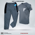SMUG Premium Combo T-Shirt and Trousers - Soft and Comfortable Multicolor Fabric Combo Set All Occasion. 