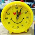 Small Metal Alarm Bed/Table Clock.