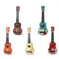 Beehoney1 Mini Ukulele Toys For Kids Simulation 4 Strings Guitar Music Instrument Early Educational Toys For Birthday Christmas Gifts.