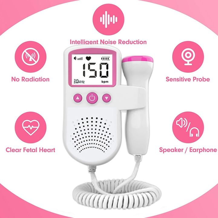 3MHz%20Doppler%20Fetal%20Heart%20rate%20Monitor%20Household%20Portable%20Pregnancy%20Baby%20Fetal%20Sound%20Heart%20Rate%20Detector%20LCD%20Display%20No%20Radiation%20-%20Image%206