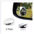 2pcs 360 Degree Blind Spot Mirror Car Side Mirror Wide Angle Round Convex Small Round Side Blindspot Mirror. 
