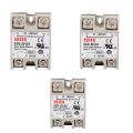 SSR-40DA 25DA 60DA DC to AC Solid State Relay Module Temperature Controller 24V-380V 40A 250V/25A 250V/ 60A 250V. 
