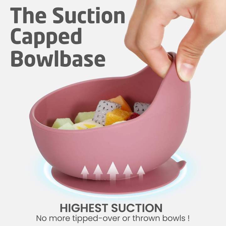 2%20Pcs/Set%20Children's%20Silicone%20Bowl%20Spoon%20Baby%20Suction%20Cup%20Bowl%20for%20Kids%20Toddlers%20BPA%20Free%20Drop-proof%20Feeding%20Tableware%20with%20Spoon%20-%20Image%205