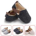 (FRESHit24) New Cotton Baby Boys Pure Soft Sole Anti Slip Newborn Boys First Walkers Infant Prewalkers Toddler Shoes (00-15 Month) Baby Size - Baby Shoes Boy. 