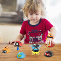 【Daily Necessities For Anyone Store】Rotating Gyro Watch power battle car toy Spinning Top Back Car Interactive Gift Educational toys for children. 