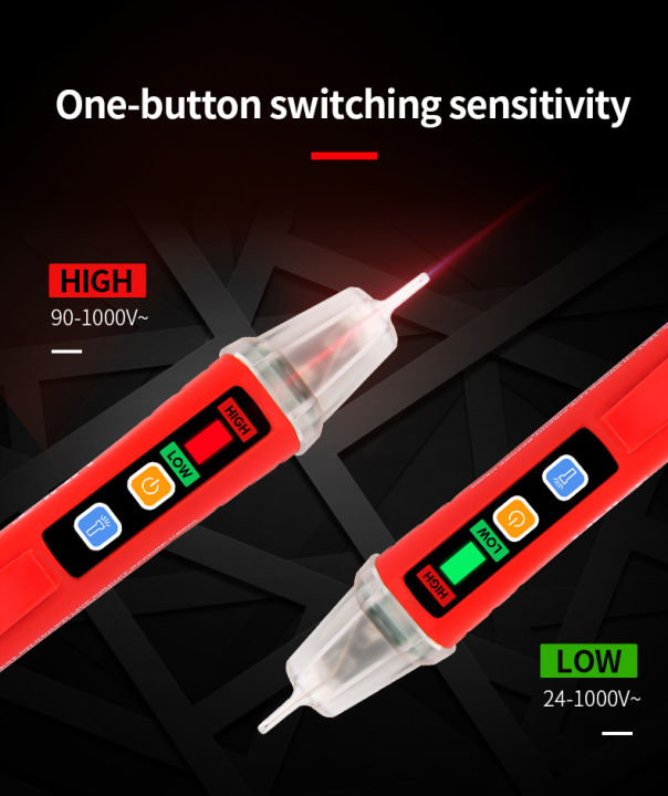 UNIT%20UT12D%20Voltage%20Detector%20Non%20Contact%20Voltage%20Pencil%20Stick%2024V-1000V%20Tester%20Pen%20-%20-%20Image%208