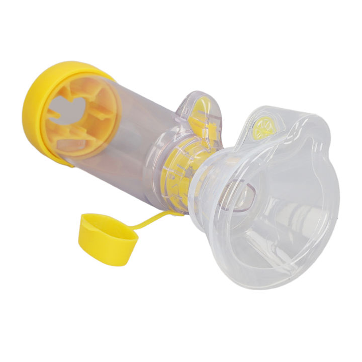 Handheld%20Spacer,%20Sensitive%20Great%20Sealing%20Safe%20Plastic%20Inhalation%20Spacer%20with%20Facial%20Cover%20for%20Daily%20Care%20for%20Home%20-%20Image%202