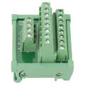 DIN Rail and panel Mounting Power Distribution Terminal Blocks Module Board NEW. 