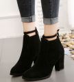 Suede womens british martin ladies boots fashionable design. 