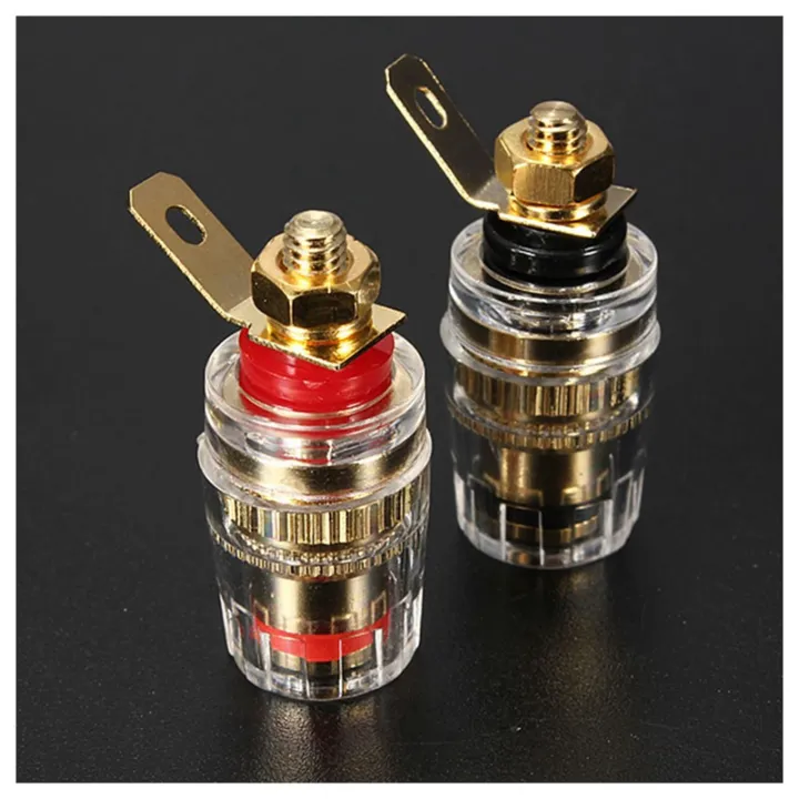4Pc%20Amplifier%20Speaker%20Terminal%20Binding%20Post%204mm%20Banana%20Plug%20Jack%20&%204x%20Hi-end%20Copper%20Right%20Angle%20Screw%20Type%20Banana%20Plug%20-%20Image%207
