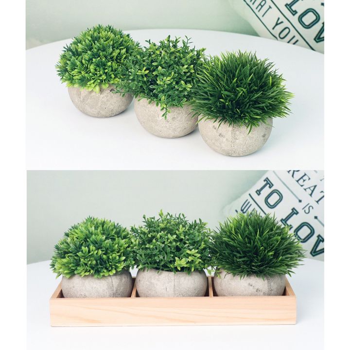 3%20Pack%20Mini%20Artificial%20Plants%20Fake%20Green%20Grass%20Pot%20-%20multicolor%20-%20Image%203