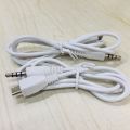 Micro USB to Jack 3.5 Audio Cable Two-in-one Micro USB android interface to 3.5mm bluetooth speaker charging cable. 