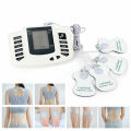 Multifunction Electrical Full Body Relax Muscle Massager Pulse Tens Acupuncture Therapy With Slipper Message And 4 Electrode Pads - Massage Machine. 