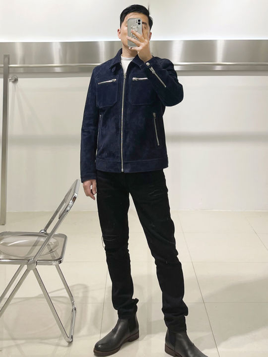 Imported%20Lambskin%20Short%20Leather%20Jacket%20Men's%20British%20Suede%20Leather%20Jacket%20Slim%20Fit%20Motorcycle%20Jacket%20-%20Image%205