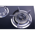 EG-B712G Gazi Smiss Gas Stove Glass Body Three Burner  - Auto Ignition Blue Flame LPG Gas Compatible.. 