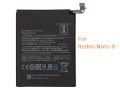 Mobile Battery  For Redmi Naote-8 Replacement Batteries (Lithium-ion Polymer Battery,3.85V, 3900/4000mAh). 