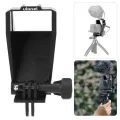 Ulanzi GP-5 Vlog Flip Up Mirror Bracket Selfie Mirror Flip Screen Stand Three Cold Shoe Mount for GoPro 4/5/6/7/8 Sports Camera. 