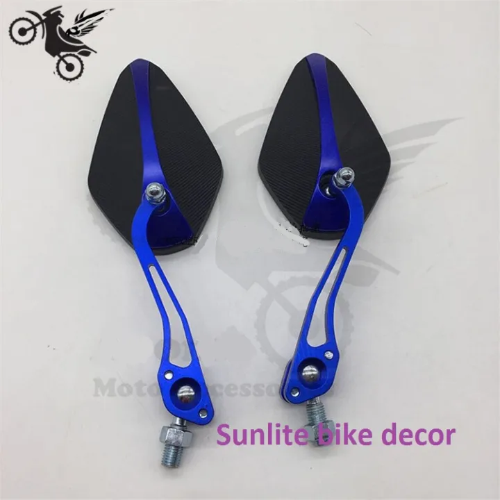 Universa%20Looking%20Glass%20For%20Motorcycle,%20Rearview%20Mirror%20Metal%20Body%202%20Pis.%20Model%201106%20Blue.%20-%20Image%202
