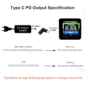 ​DC 5.5X2.5 7.4X5.0 4.5X3.0mm Female Jack to 65W Type C USB C PD Power Connector Adapter for MacBook Xiaomi Redmi OPPO Samsung. 