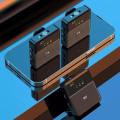 SX9 Wireless Microphone for Type C & 3.5mm Dual Microphone Single Microphone.