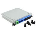 Recommended Products  Fiber Optic Plc Splitter 1 x 8 Insertion Outdoor Electrical Splitter / Lgx / Cassette Type Sc/Apc. 