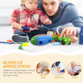Musical Instrument Wooden Fish Musical Toy Children'S Toys Musical Instruments Wooden Playset Hand Music Percussion Toys.