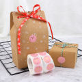Thank You Stickers Gold Foil Seal Labels 500pcs 1 inch Pink Favors Stickers. 