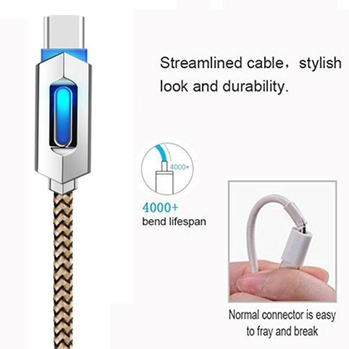Smart%20USB%20Charging%20Cable,%201M/3.2FT%20Micro%20Nylon%20Braided%20Syn%20Auto%20Disconnect%20Charger%20Cord%20With%20LED%20Lighting%20Indicator%20For%20Mobile%20Phone%20-%20Image%207