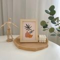 Ins Art Illustration Nordic Decorative Painting Flower Character Photo Frame Creative Living Room Ornament Table Decor for room.