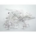100 pcs White LED for Arduino and DIY projects -5mm. 