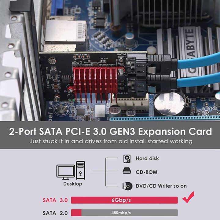PCIe%20to%202%20Ports%20SATA%203.0%206%20Gbps%20SSD%20Adapter%20PCI-E%20PCI%20Express%20-%20Image%204