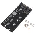 B+M key SATA M.2 ngff ssd to sata 3 raiser m.2 to sata adapter expansion card. 
