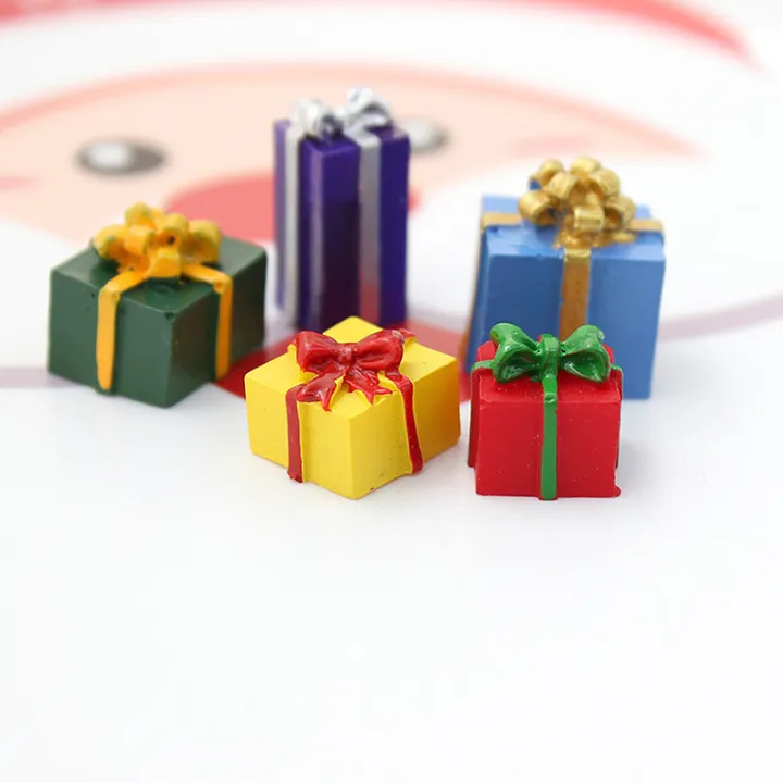 5PCS%201/12%20Scale%20Miniature%20Dollhouse%20Christmas%20Gift%20Box%20Decoration%20Accessories%20-%20Image%207