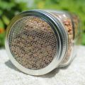 Set of 6 Stainless Steel Sprouting Jar Lid Kit for Superb Ventilation Fit for Wide Mouth Mason Jars Canning Jars. 