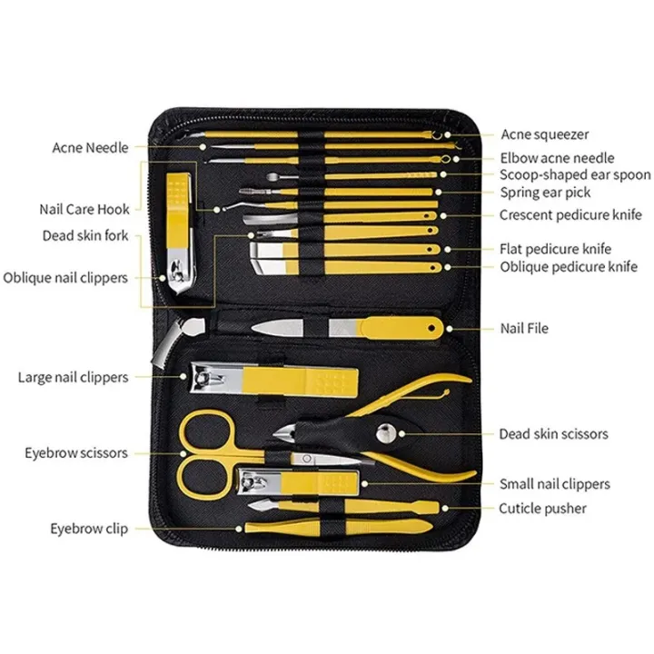 %E3%80%90User-friendly%E3%80%91%209/18%20pcs%20Nail%20Clippers%20Manicure%20Tool%20Set,%20Nail%20Clippers,%20Cuticle%20Nippers%20And%20Cutter%20Kit,%20Nail%20Clippers%20Pedicure%20Kit,%20Nail%20-%20Image%207