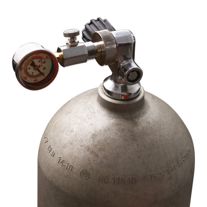 2X%20Scuba%20Diving%20Air%20Tank%20Pressure%20Testing%20Checker%20Din%20232/300%20Bar%20with%20400Bar/6000Psi%20Gauge%20-%20Image%203