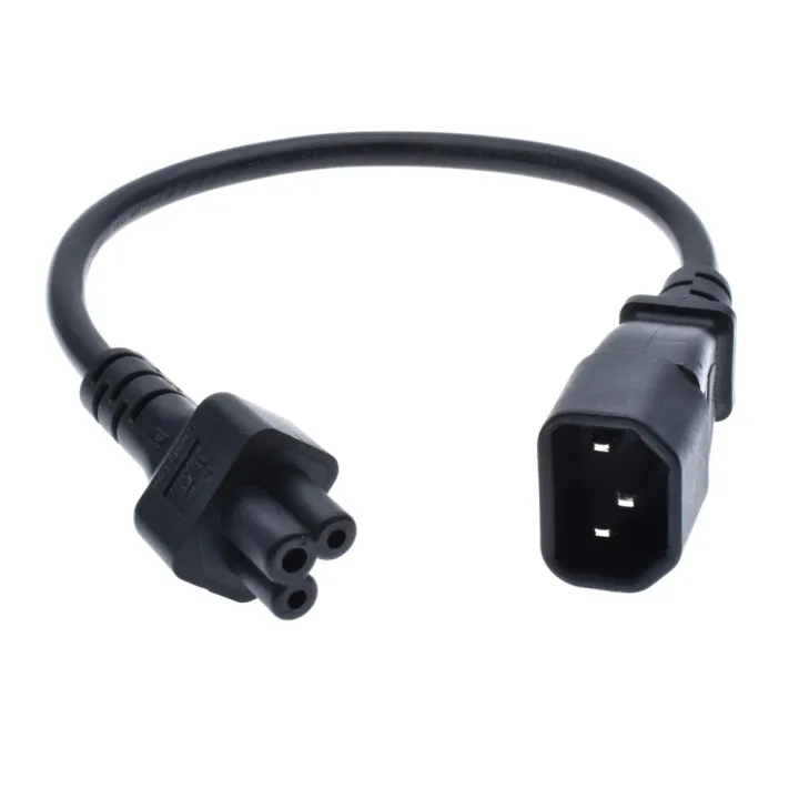 Iec%20320%20C14%20Male%20Plug%20To%20C5%20Female%20Adapter%20Cable%20Iec%203%20Pin%20Male%20To%20C5%20Micky%20For%20Pdu%20Ups%20Power%20Converter%20Cord%20-%20Image%205