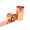 Copper Sheet Roll Thin Cu for Electricity DIY Projects Contractors 0.1mm.