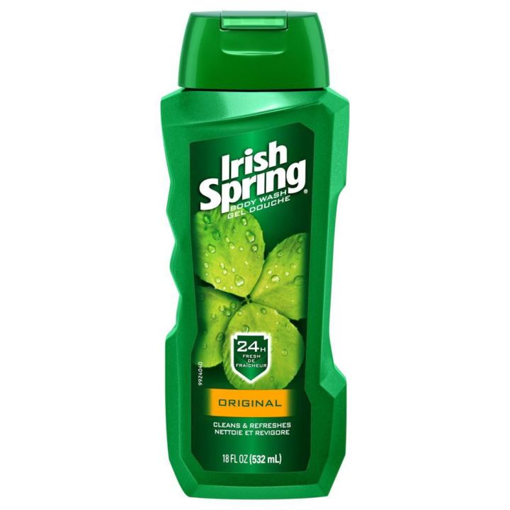 International Thailand product Body wash Shower Irish spring shower gel used for male female - 532 ml