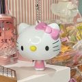 Sanrio Hello Kitty Cartoon Self-Telescoping Tape Measure Cute Kt Cat Meter Ruler Mini Pendant Soft Measuring Tape Straight Ruler.